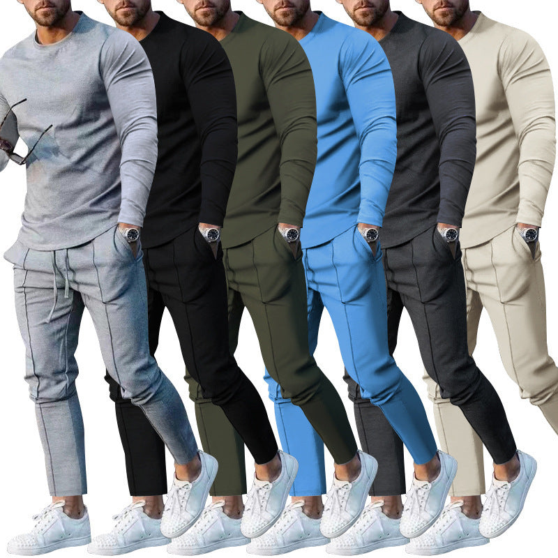 Men's Casual Spring/Fall 2-Piece Outfit Set